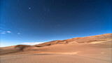 沙漠星空，含4k格式。